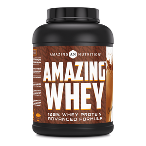 Amazing Whey Whey Protein Isolate & Concentrate  | 5 Lbs | Chocolate Flavor