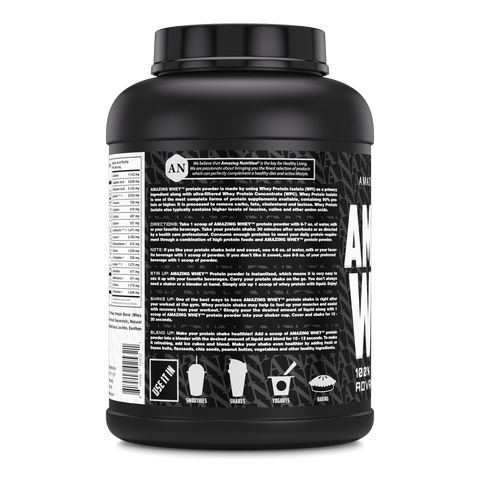Image of Amazing Whey Whey Protein Isolate & Concentrate | 5 Lbs |  Cookies & Cream Flavor