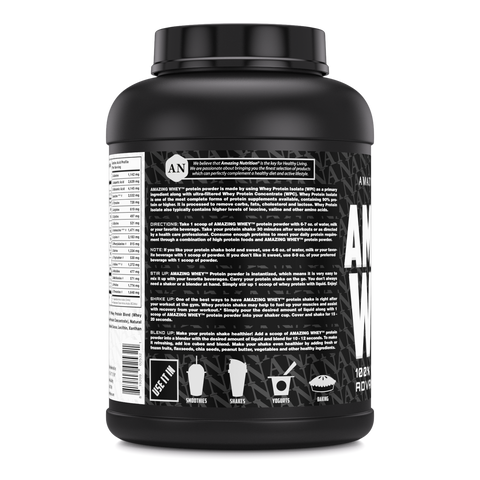 Image of Amazing Whey Whey Protein Isolate & Concentrate | 5 Lbs | Cookies & Cream Flavor