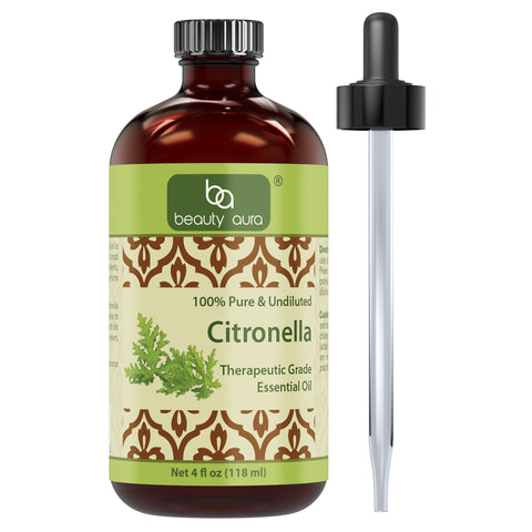 Image of Beauty Aura 100 % Pure Citronella Oil | 4 Fl Oz