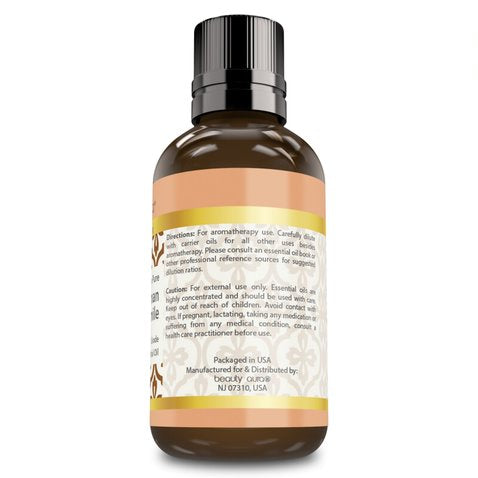 Image of Beauty Aura Roman Chamomile Oil | Therapeutic Grade Essential Oil | 1 Fl. Oz (30 ml) | Premium Collection