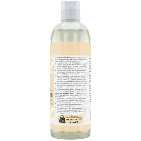 Image of Beauty Aura Sesame Seed Oil | 16 Fl. Oz (473 ml) | Healing & Moisturizing