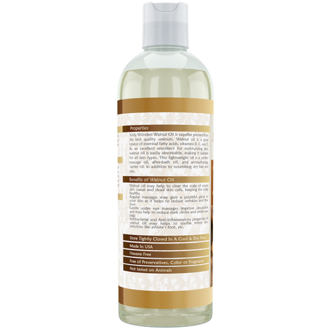 Image of Body Wonders Walnut Oil | 16 Fl. Oz (473 ml) | 100% Pure