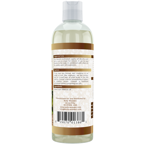 Image of Body Wonders Walnut Oil | 16 Fl. Oz (473 ml) | 100% Pure