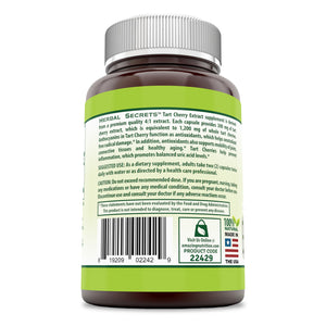 Herbal Secrets Tart Cherry | 1200 Mg | 120 Capsules