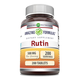 Amazing Formulas Rutin | 500 Mg | 200 Tablets
