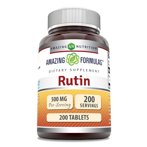 Image of Amazing Formulas Rutin | 500 Mg | 200 Tablets