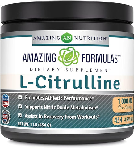 Image of Amazing Formulas L Citrulline | 1 LB | Powder