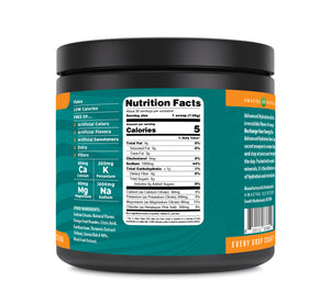 Amazing Nutrition Advanced Hydration Powder | Natural Orange Flavor | 30 Servings | 212 Grams