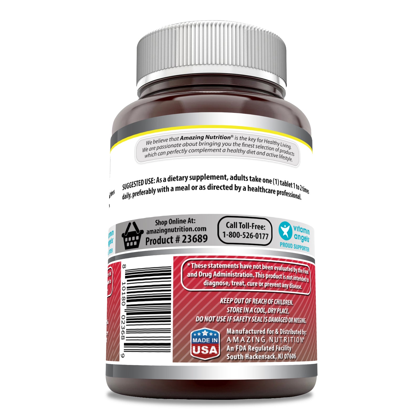 Amazing Formulas Acetyl L-Carnitine | 1000 Mg | 120 Tablets