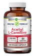 Amazing Formulas Acetyl L-Carnitine 1500 Mg per Serving | 200 Veggie Capsules