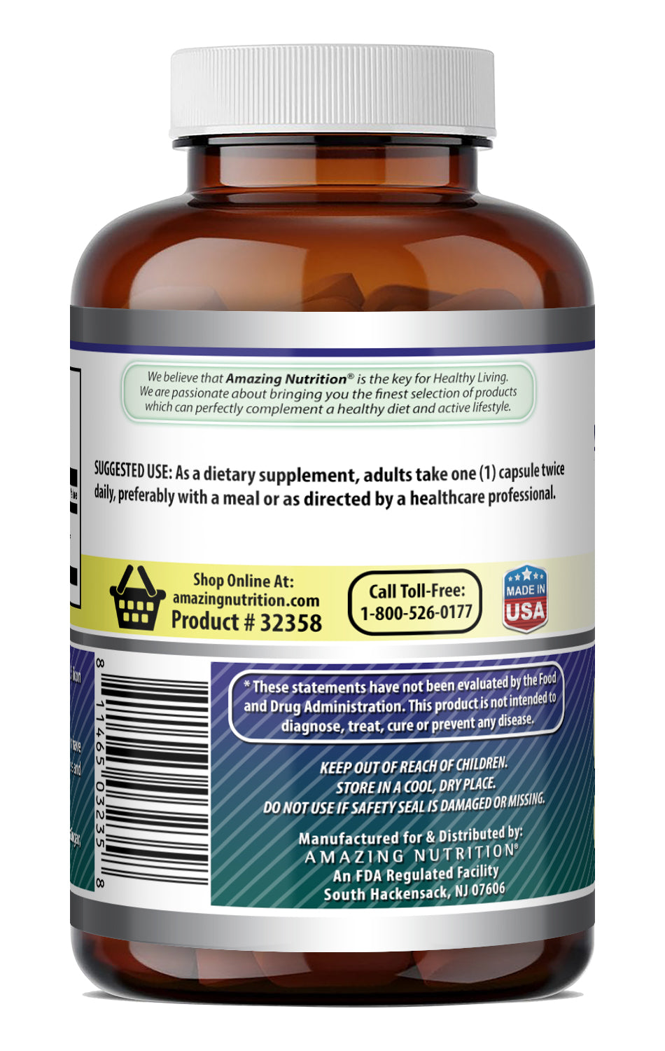 Amazing Formulas Alpha Lipoic Acid 200 Mg | 240 Capsules