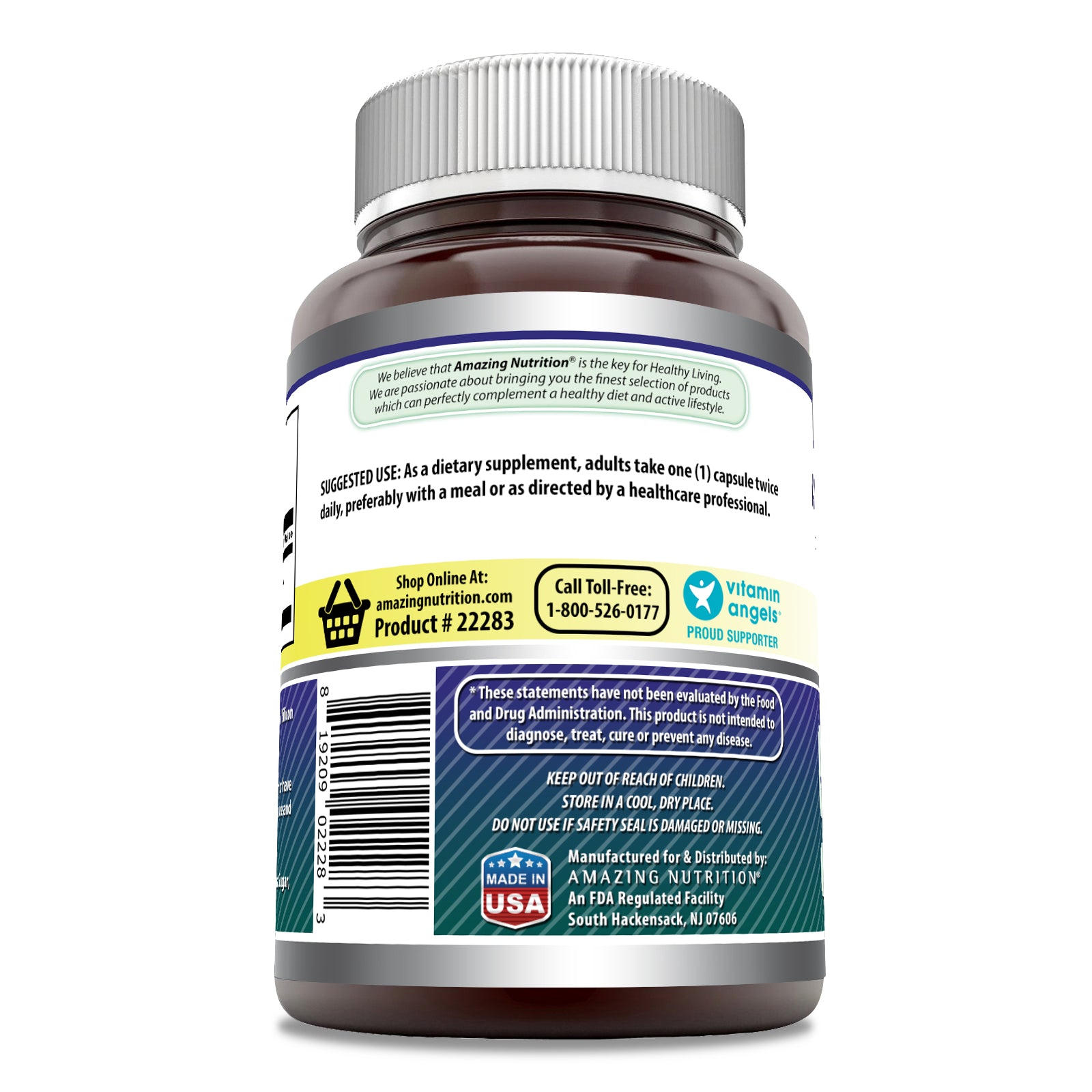 Amazing Formulas Alpha Lipoic Acid | 600 Mg | 240 Capsules