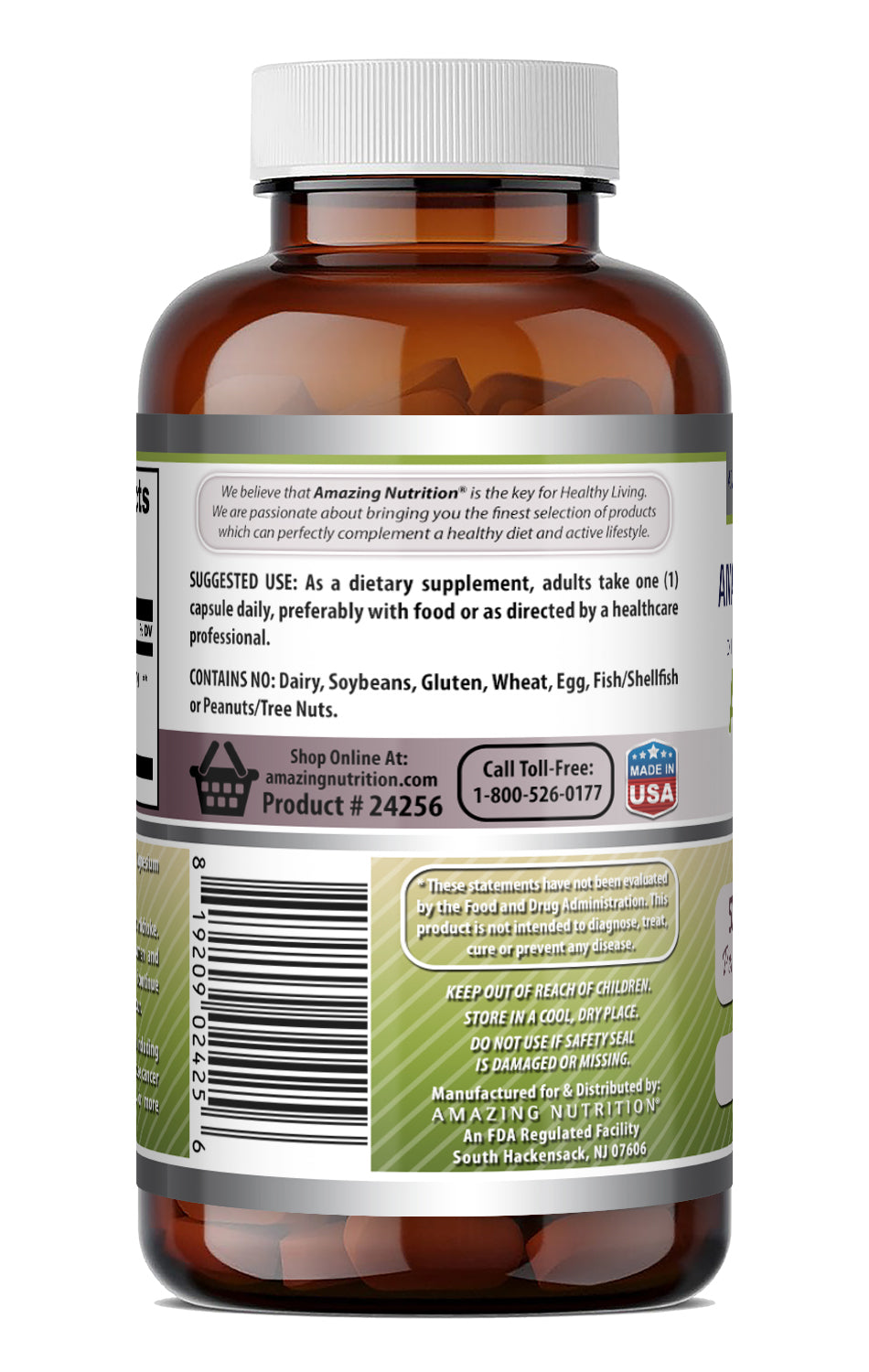 Amazing Formulas Artichoke Extract 500 Mg | 90 Capsules
