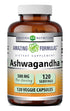 Amazing Formulas Ashwagandha Extract 500 Mg | 120 Veggie Capsules