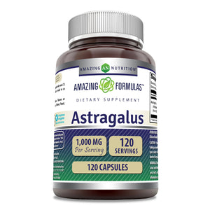 Amazing Formulas Astragalus | 1000 Mg | 120 Capsules