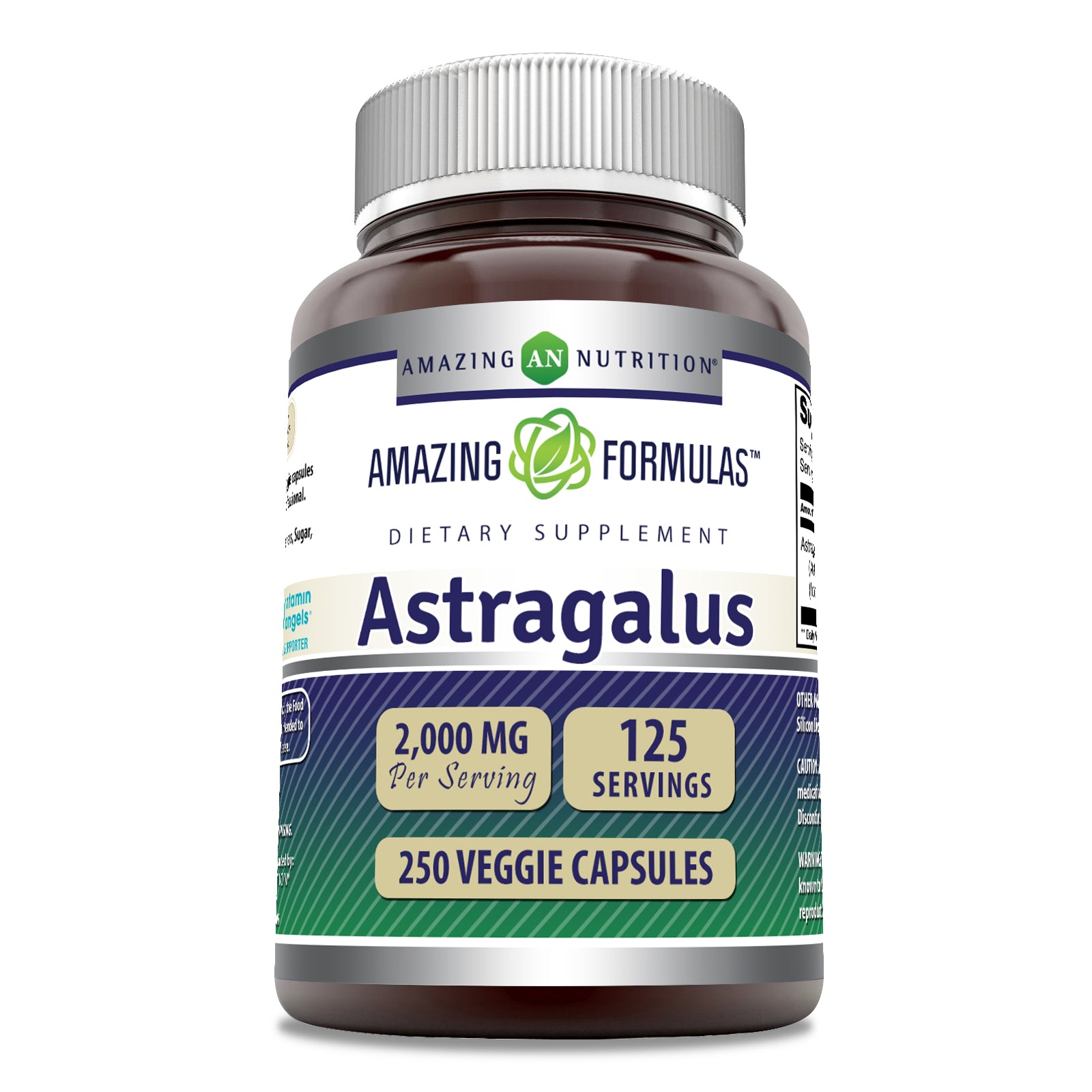 Amazing Formulas Astragalus | 1000 Mg | 250 Capsules