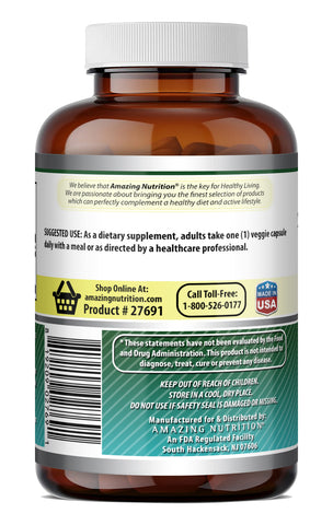 Image of Amazing Formulas Biotin (Vitamin B7) 10,000 Mcg | 240 Veggie Capsules