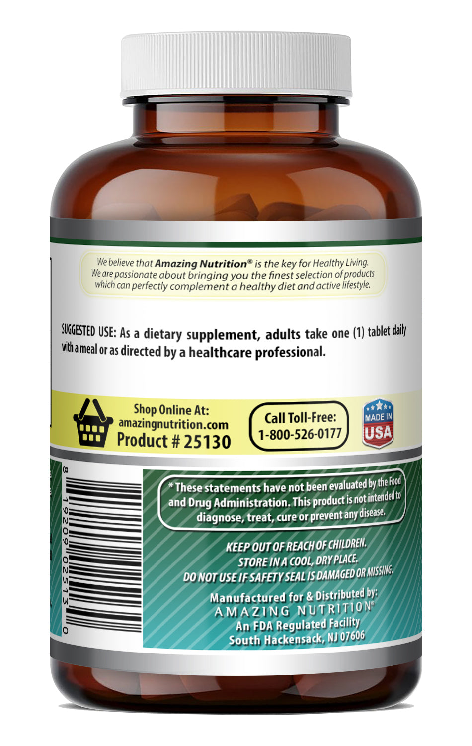 Amazing Formulas Biotin (Vitamin B7) 15,000 Mcg | 240 Tablets