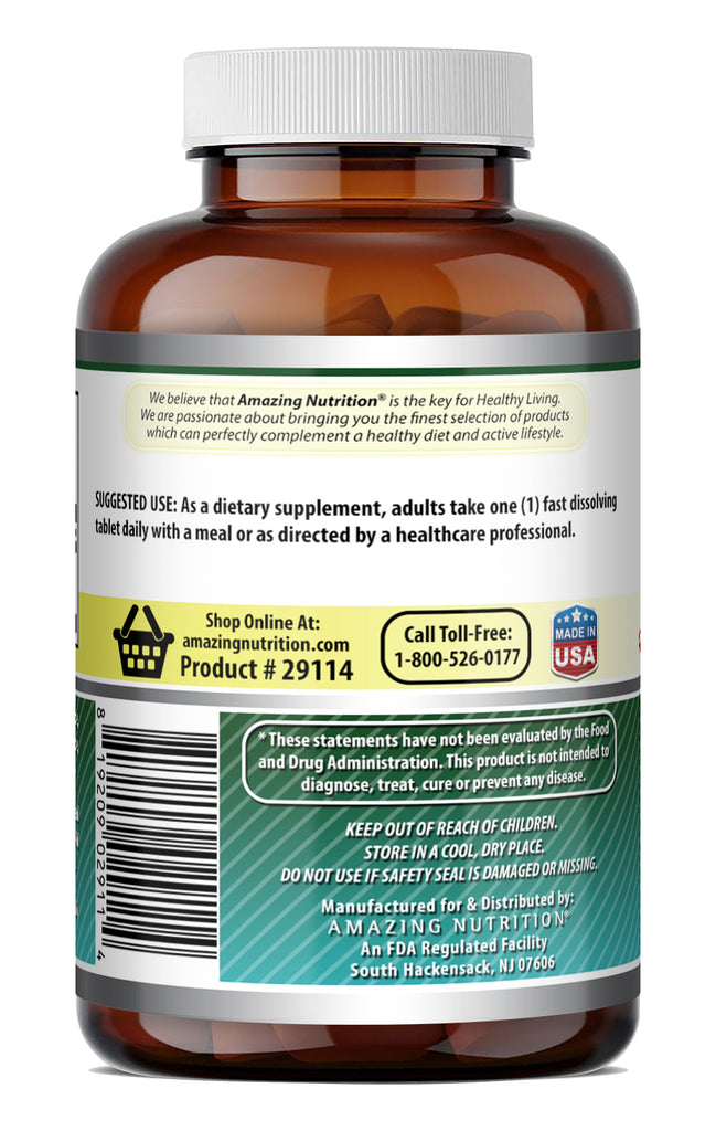 Amazing Formulas Biotin (Vitamin B7) 10,000 Mcg | 240 Fast Dissolve Tablets | Strawberry Flavor