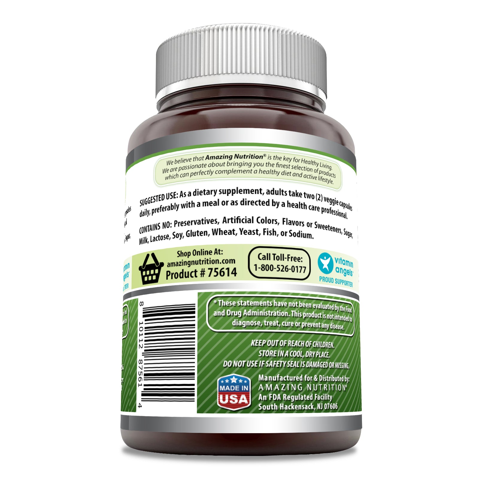 Amazing Formulas Bitter Melon Complex | 2500 Mg Per Serving | 200 Veggie Capsules