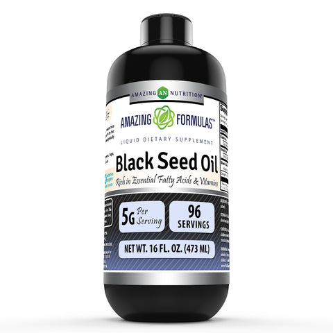 Image of Amazing Formulas Black Seed Oil | 16 Oz