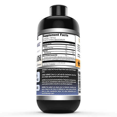 Image of Amazing Formulas Black Seed Oil | 16 Oz
