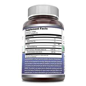 Amazing Formulas Borage Oil | 1000 Mg | 90 Softgels