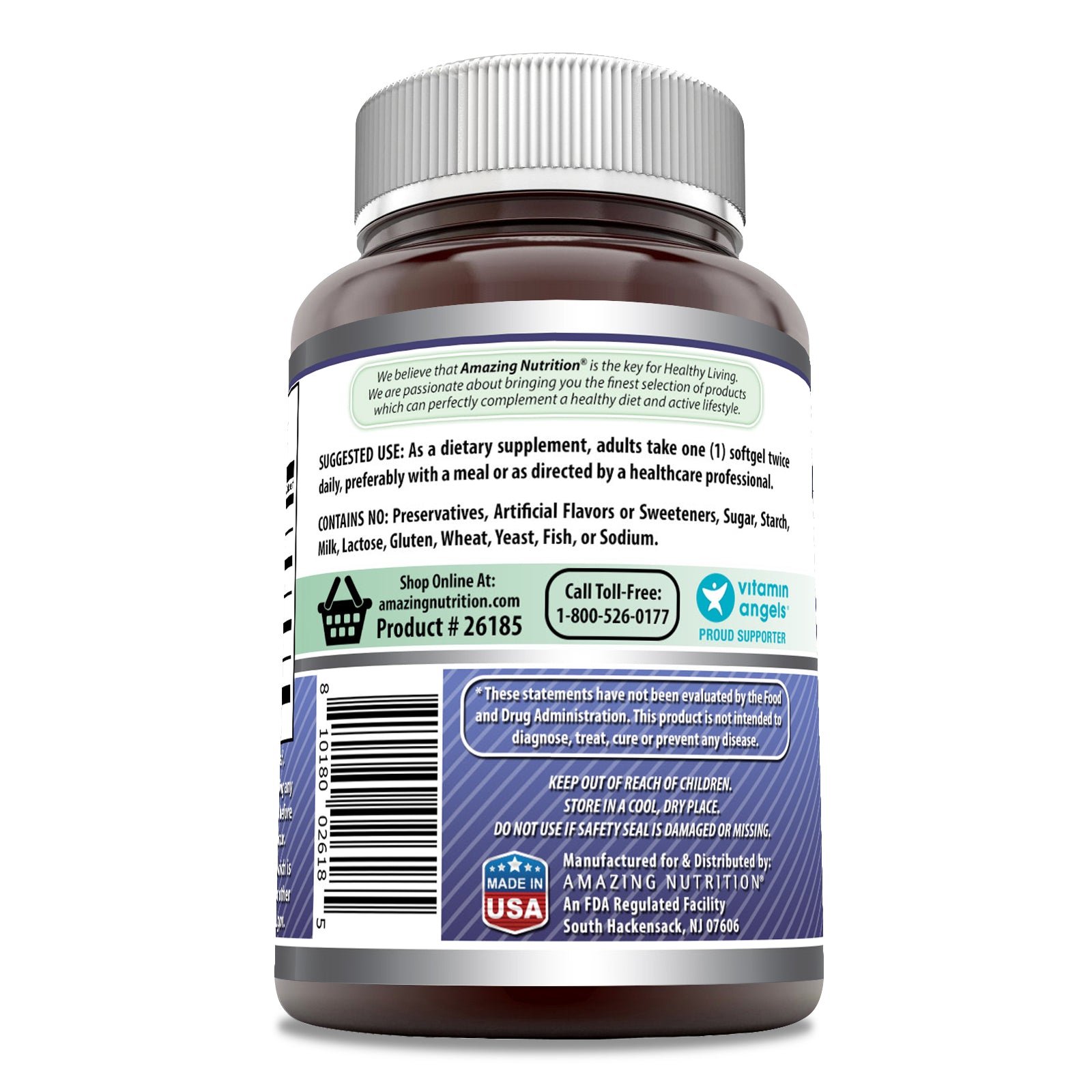Amazing Formulas Borage Oil | 1000 Mg | 90 Softgels
