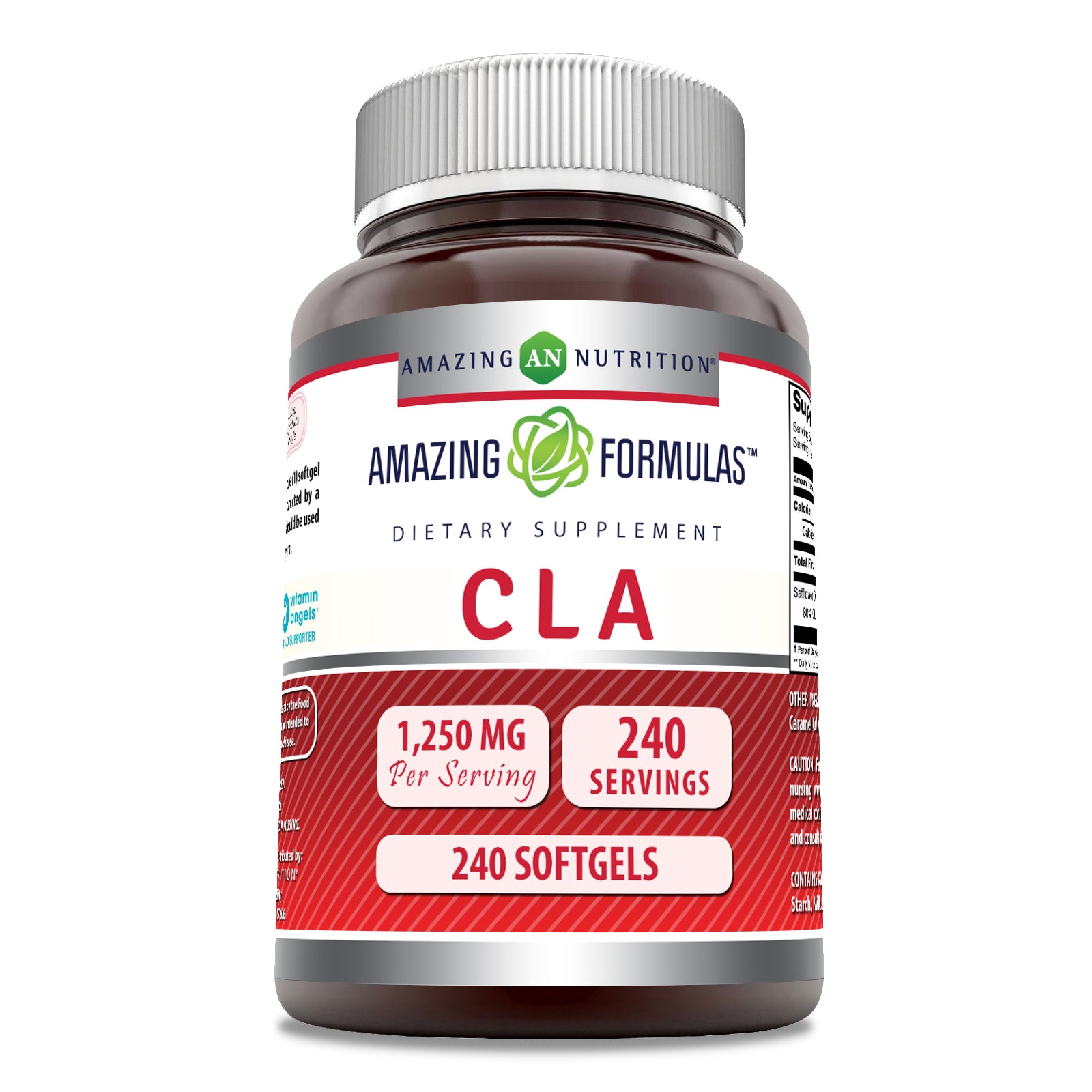 Amazing Formulas CLA | 1250 Mg | 240 Softgels