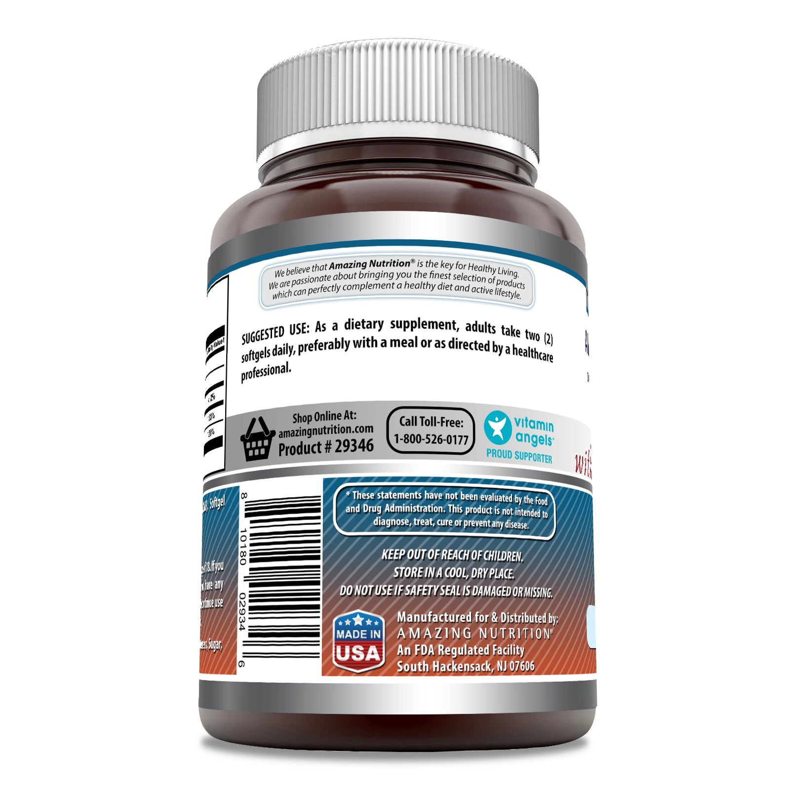 Amazing Formulas Calcium With Vitamin D3 |  220 Softgels