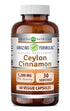Amazing Formulas Ceylon Cinnamon 1200 Mg per Serving | 60 Veggie Capsules