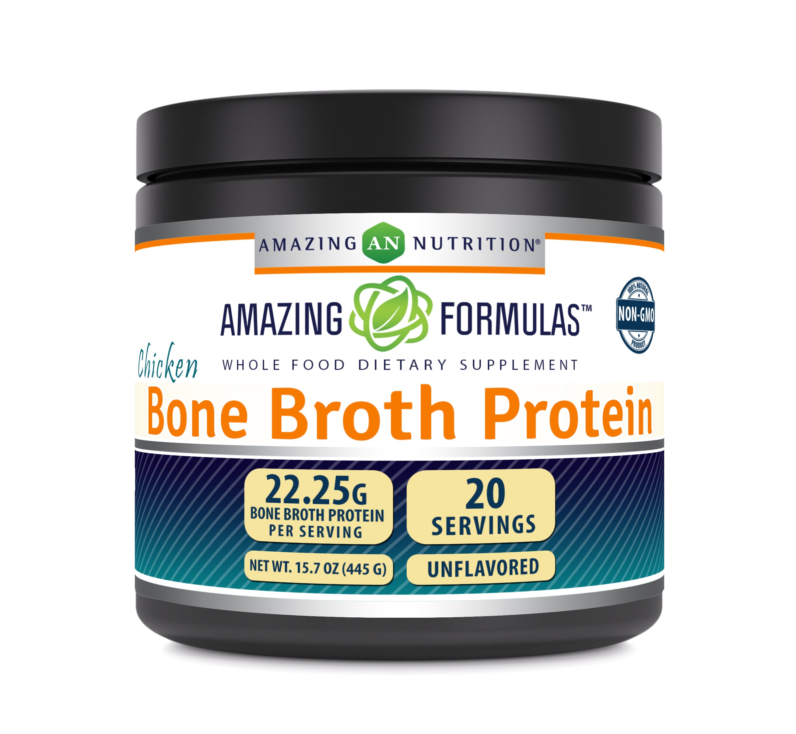 Amazing Formulas Chicken Bone Broth Protein | 20 Servings