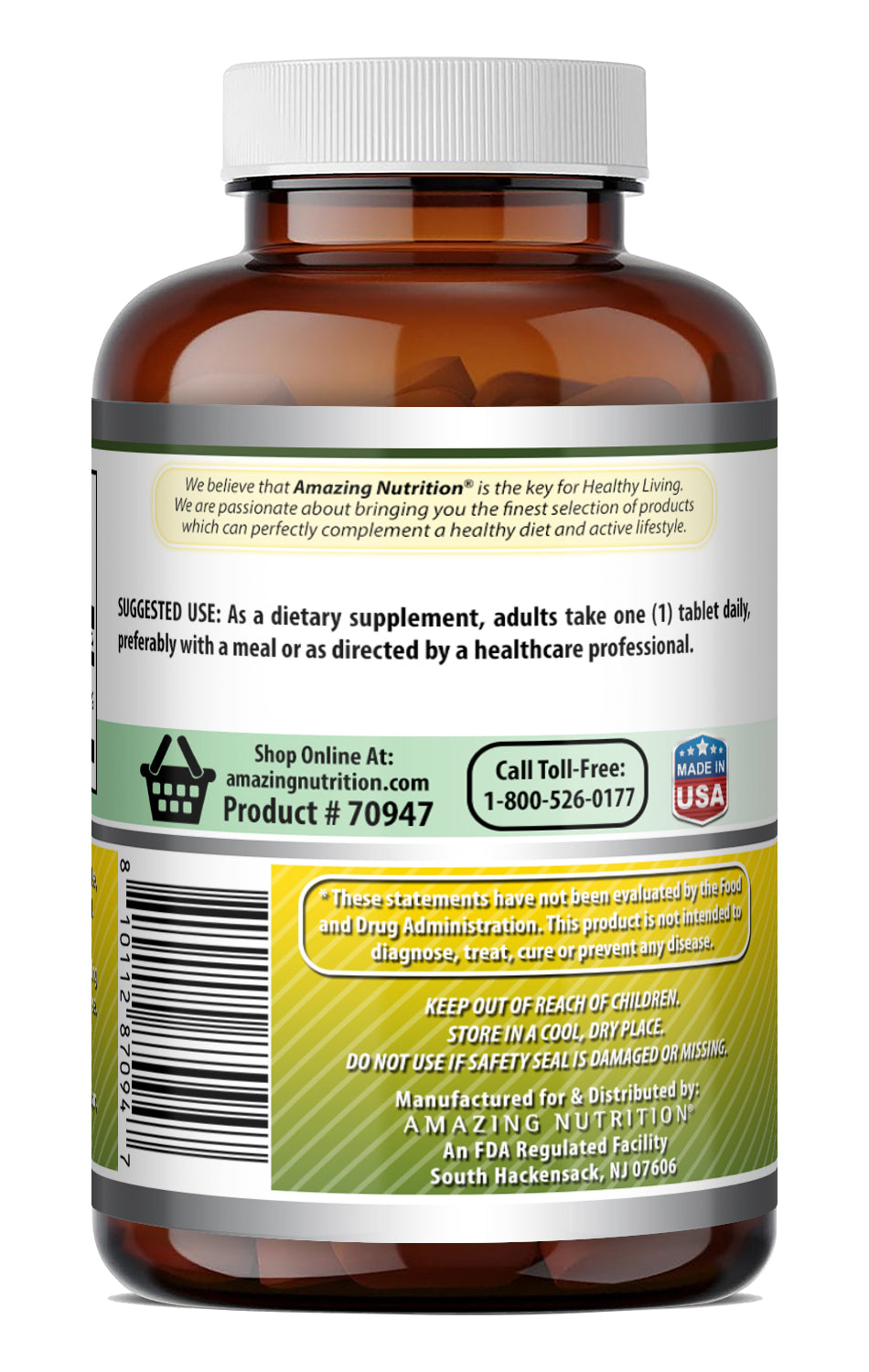 Amazing Formulas Chromium Picolinate 1000 Mcg | 360 Tablets