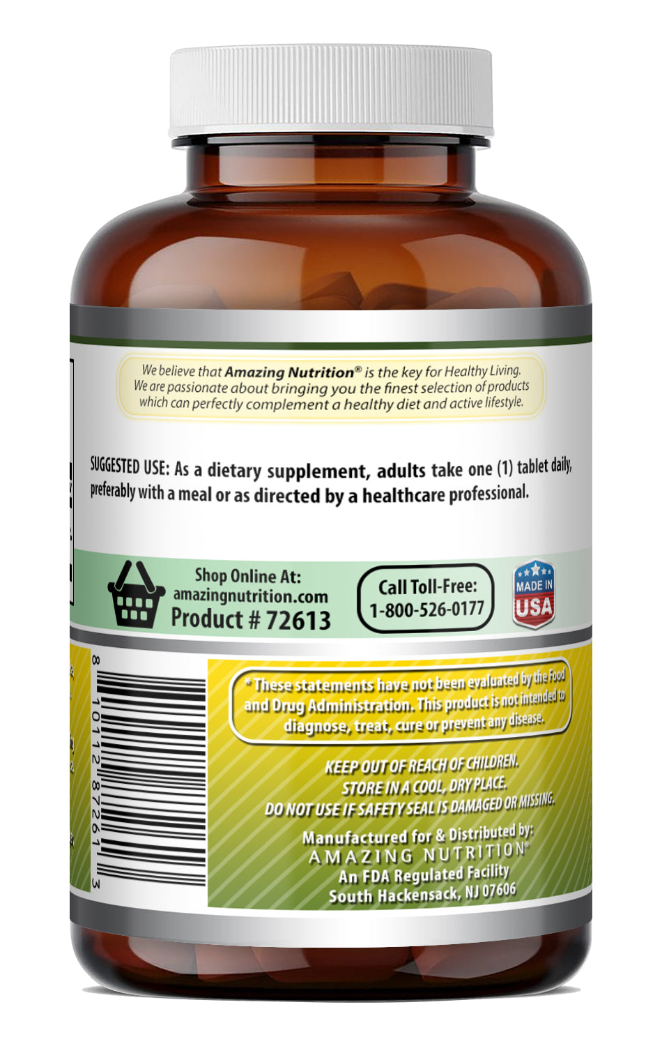 Amazing Formulas Chromium Picolinate | 200 Mcg | 480 Tablets