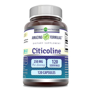 Amazing Formulas Citicoline | 250 Mg | 120 Capsules