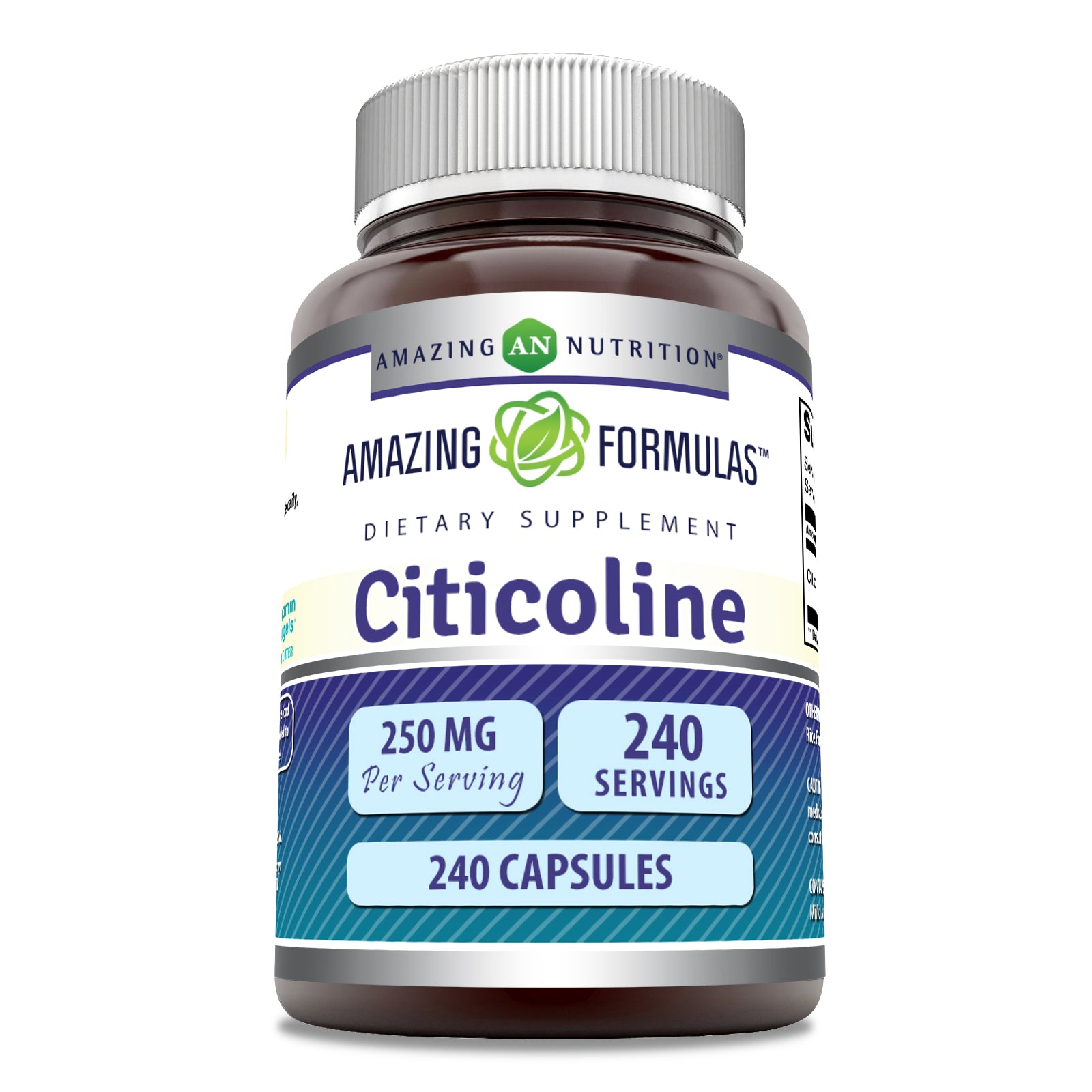 Amazing Formulas Citicoline | 250 Mg | 240 Capsules