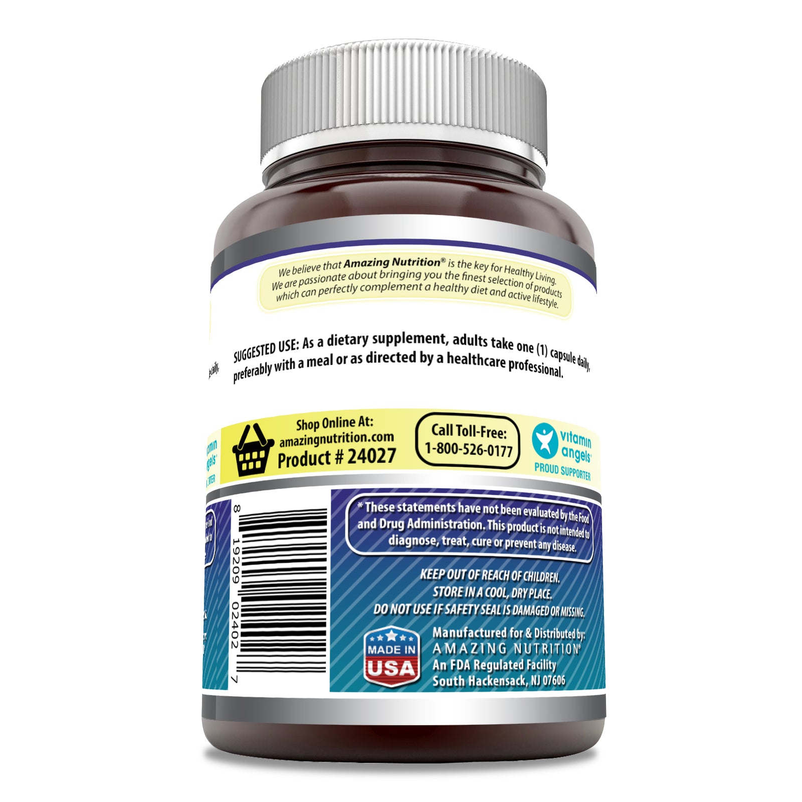 Amazing Formulas Citicoline | 250 Mg | 240 Capsules