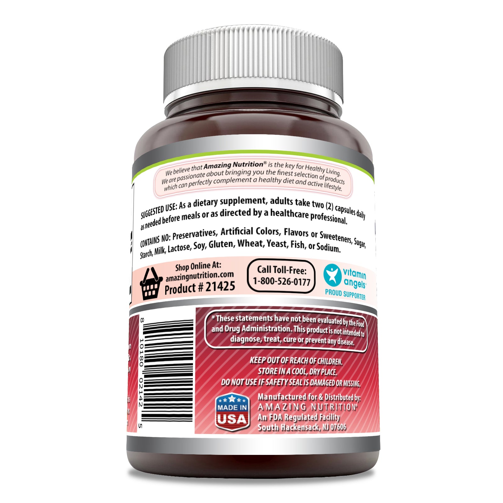 Amazing Formulas Cranberry | 950 Mg per Serving | 120 Capsules