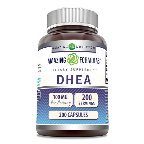 Image of Amazing Formulas DHEA | 100 Mg | 200 Capsules