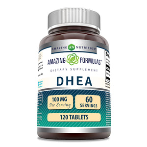 Amazing Formulas DHEA | 100 Mg Per Serving | 120 Tablets