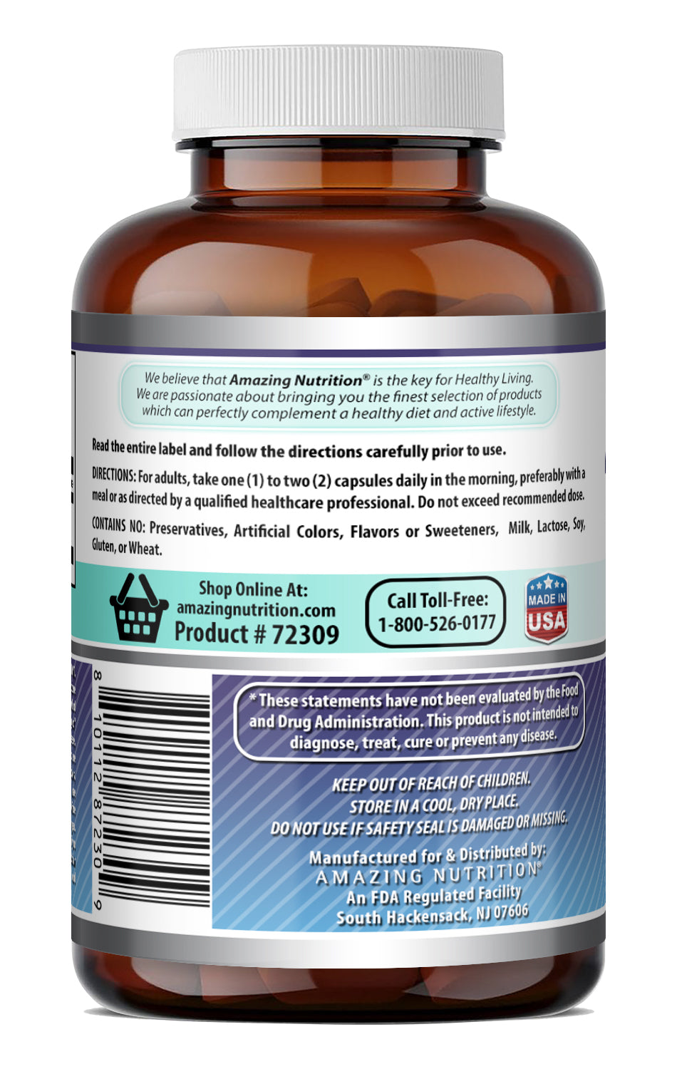 Amazing Formulas DHEA (Dehydroepiandrosterone) 50 Mg | 240 Capsules