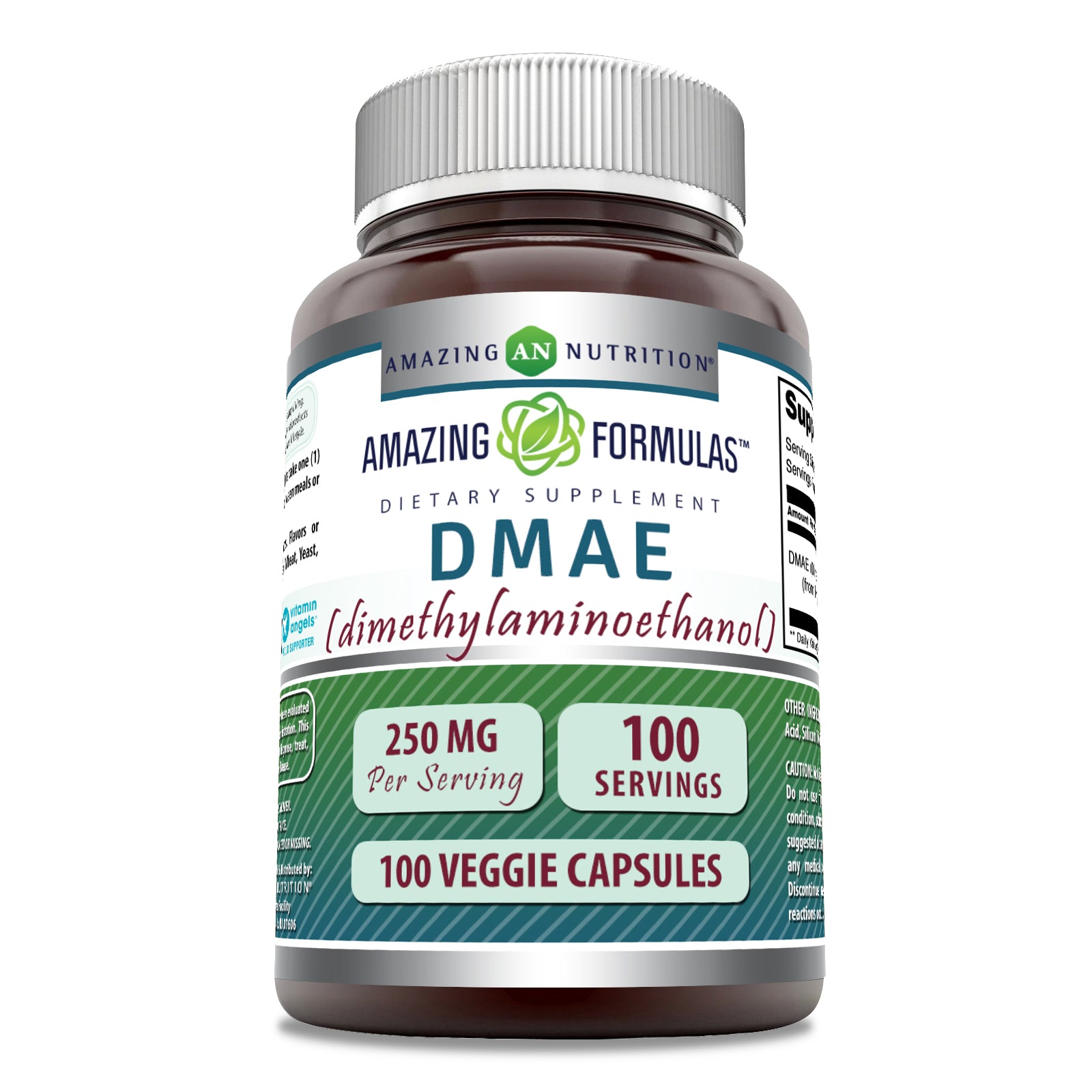 Amazing Formulas DMAE | 250 Mg | 100 Veggie Capsules