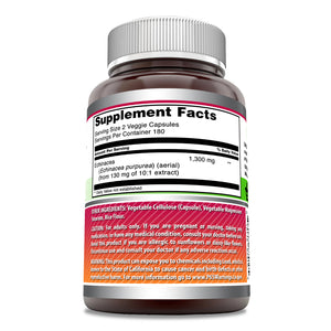 Amazing Formulas Echinacea | 1300 Mg Per Serving | 360 Veggie Capsules