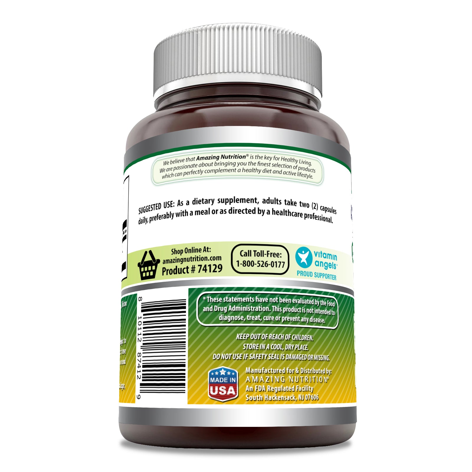 Amazing Formulas Glucosamine Sulfate | 1500 Mg Per Serving | 240 Capsules