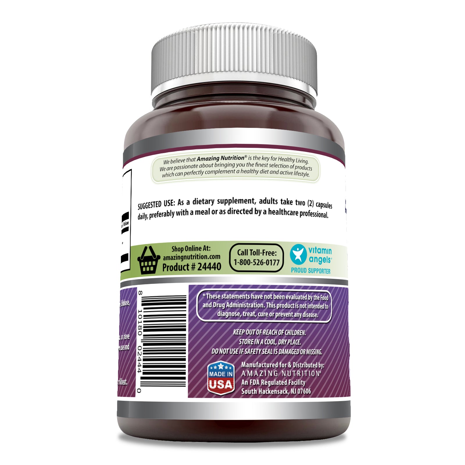 Amazing Formulas Glycine Supplement | 1000 Mg per Serving | 180 Capsules