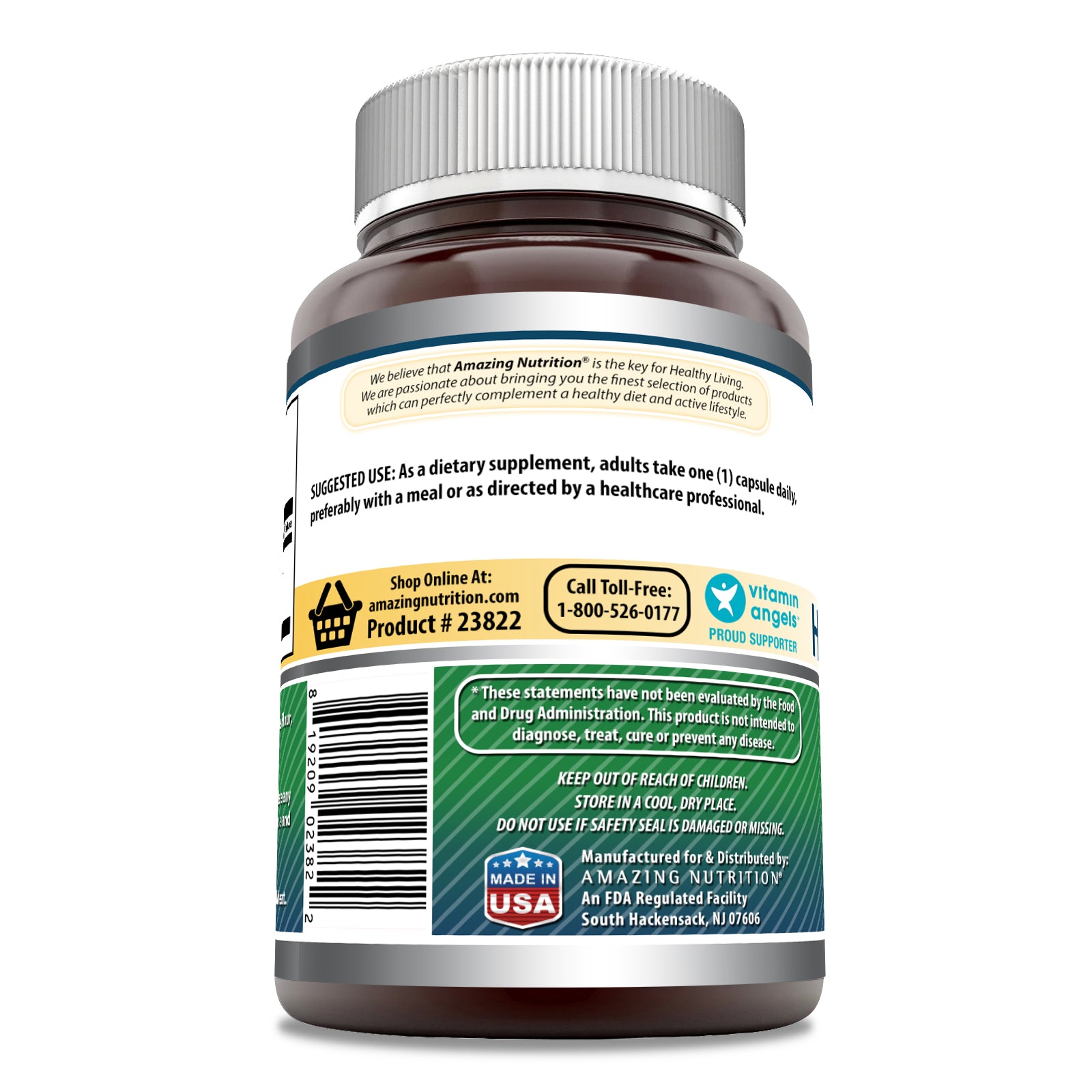 Amazing Formulas Hyaluronic Acid | 100 Mg | 360 Capsules