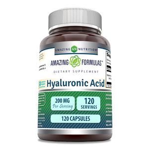 Amazing Formulas Hyaluronic Acid | 200 Mg | 120 Capsules
