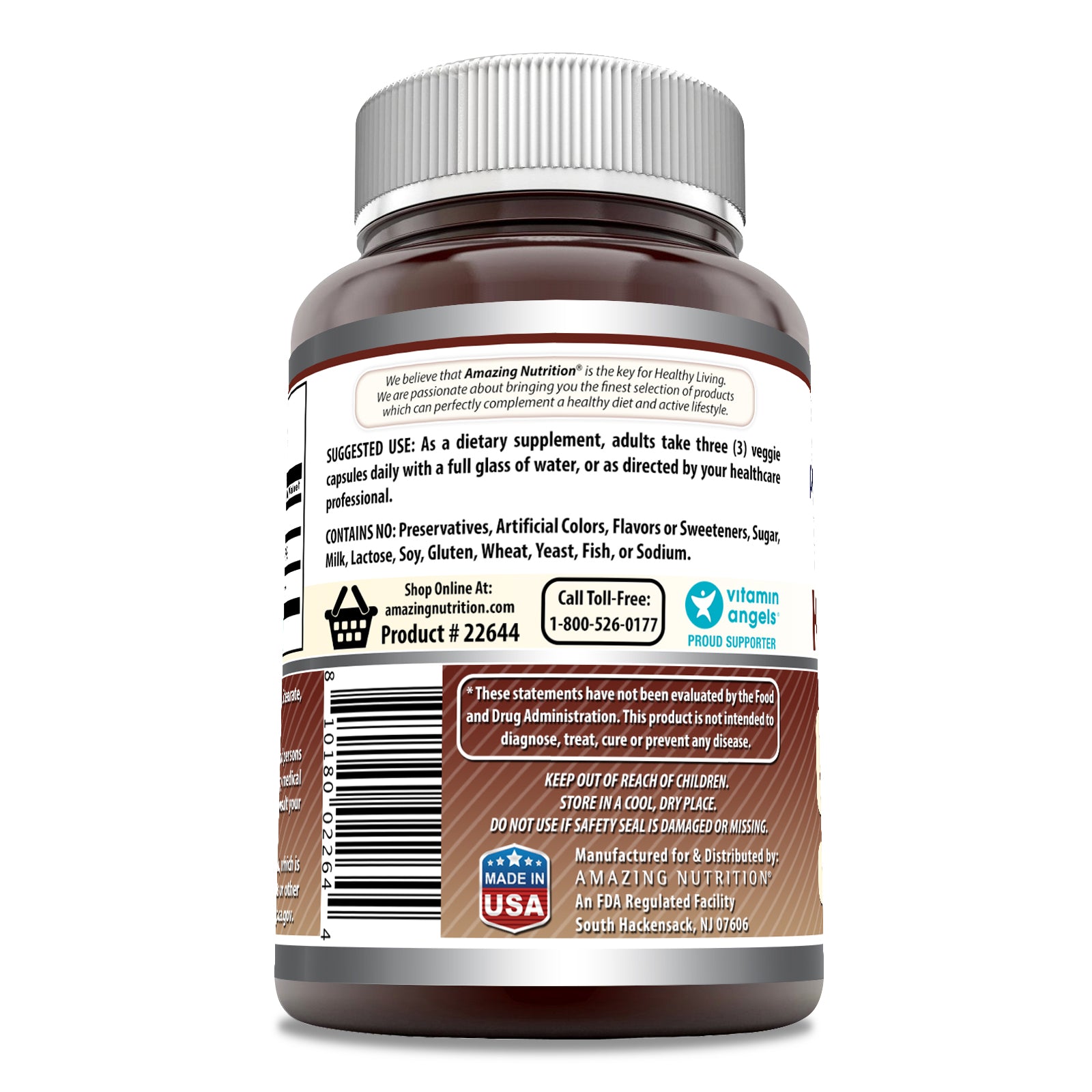 Amazing Formulas Konjac Root | 2000 Mg | 180 Veggie Capsules