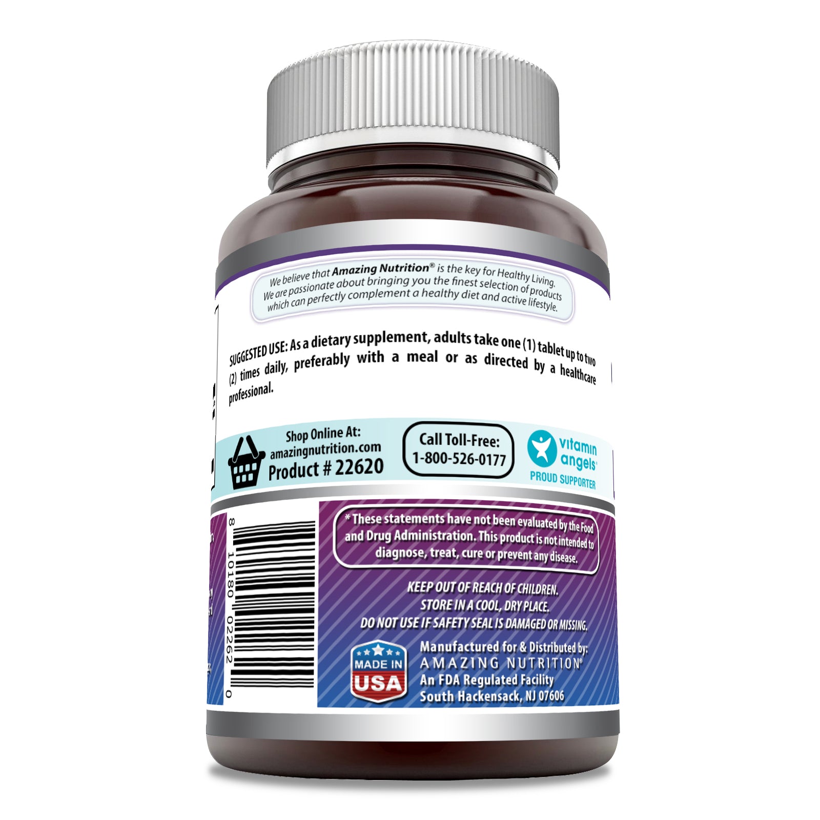 Amazing Formulas L-Carnitine | 1000 Mg | 120 Tablets